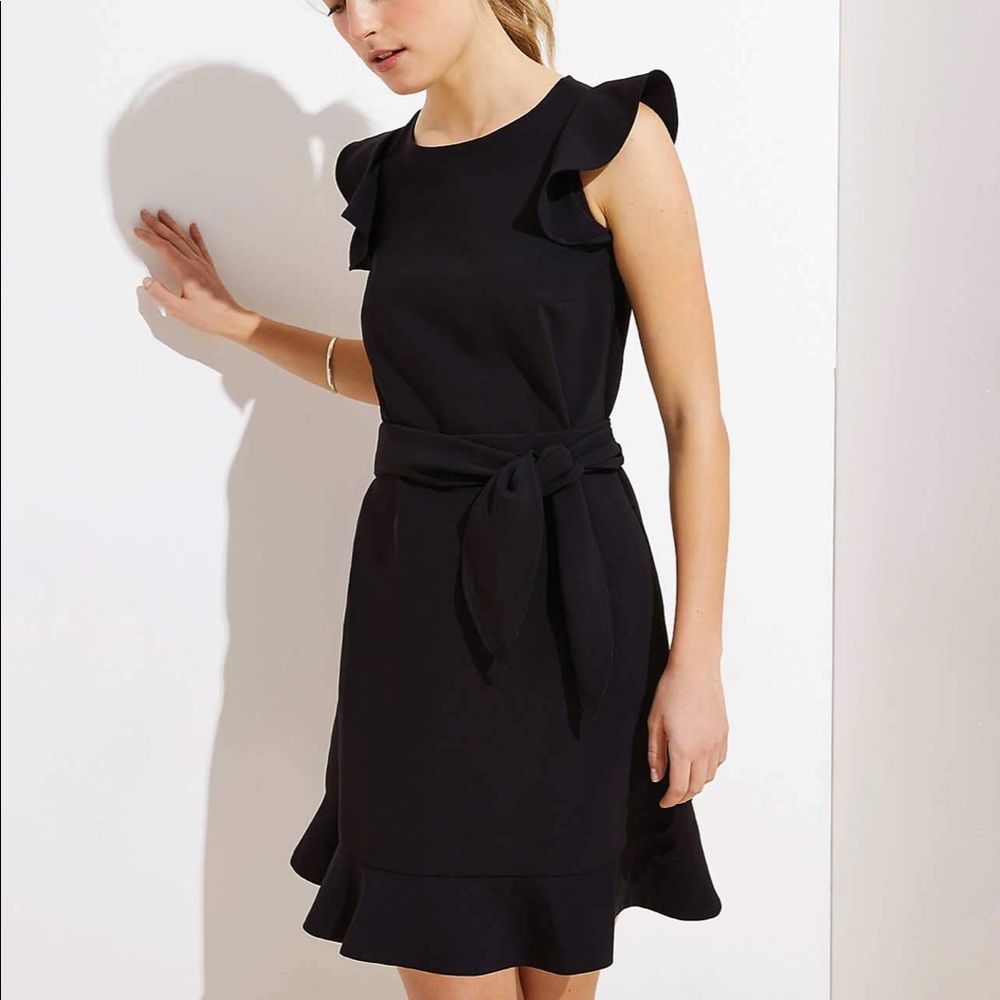 Loft Black dress. Women’s 20plus. New with tags